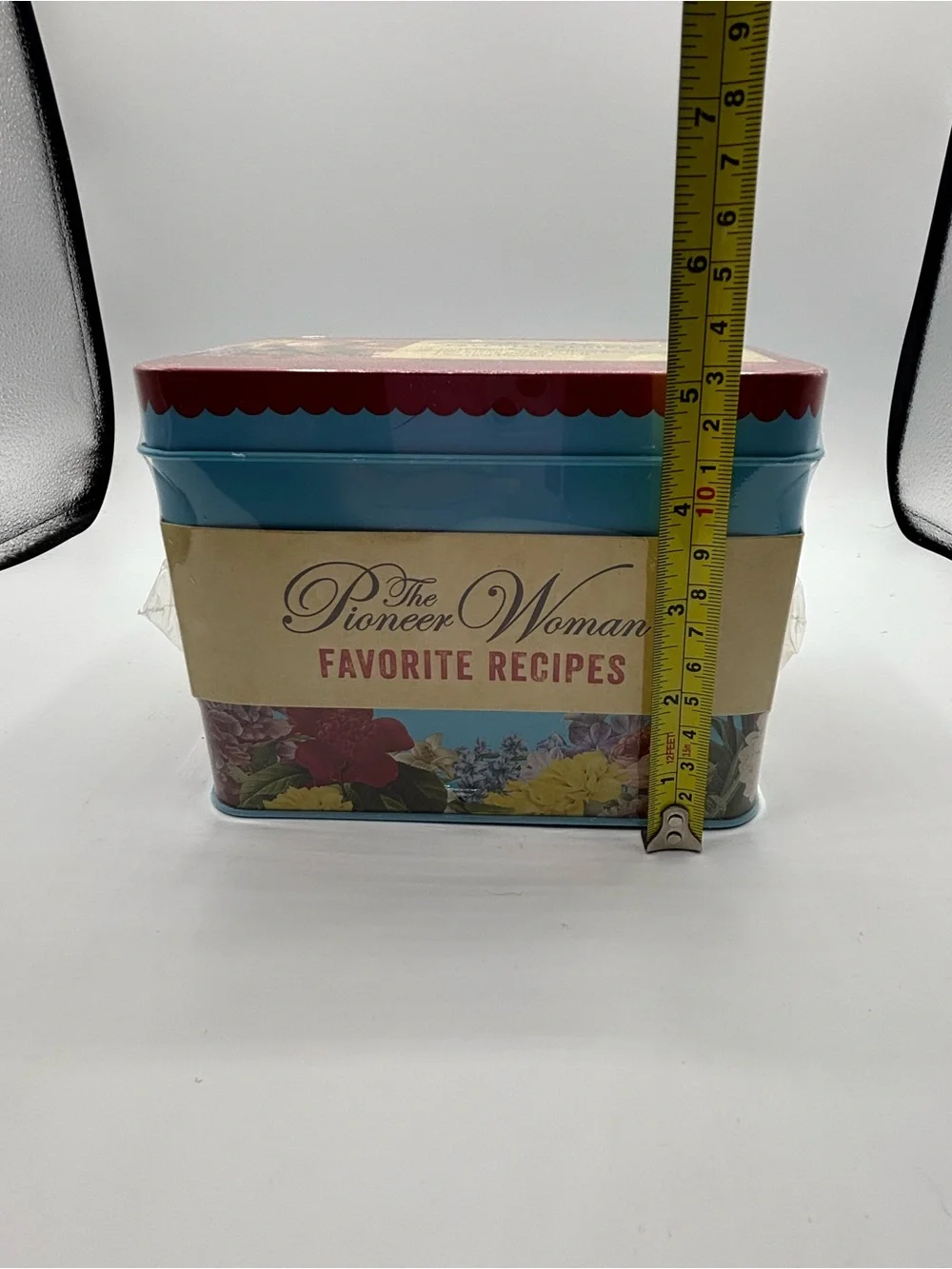The Pioneer Woman 100 Favorite Recipes with Turquoise & Floral Tin Sealed New